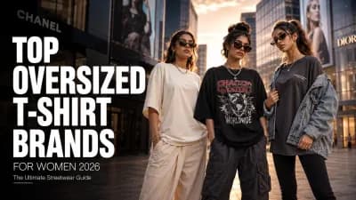 Best Oversized T-Shirts for Women in India 2026