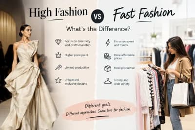 High Fashion vs Fast Fashion: What’s the Difference?