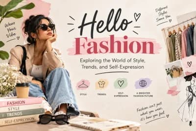 Hello Fashion: Exploring the World of Style, Trends, and Self-Expression
